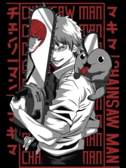 Denji & Pochita Makima Reflection - Image 2