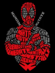 Deadpool Calligram - Image 2