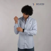 Tommy Long Sleeve shirt OxFord-Royal Antiwrinkle [THR001] - Image 2