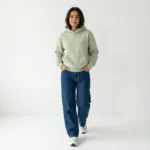 Blank Hoodie Mint Green