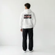Sacrifice discipline consistency hoodie - Image 7